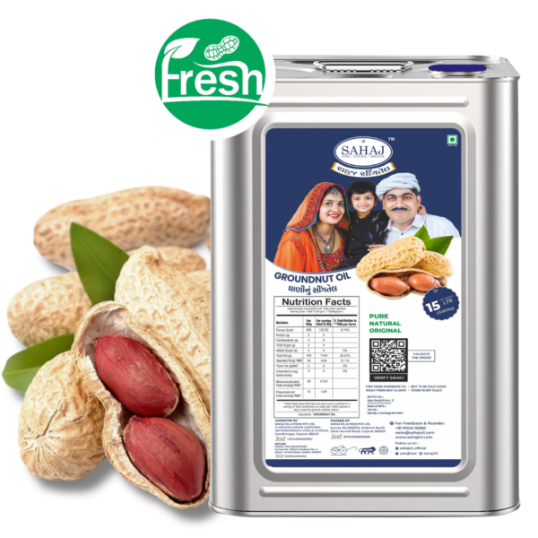 SAHAJ OIL (TIN) - 15L (13.65KG)