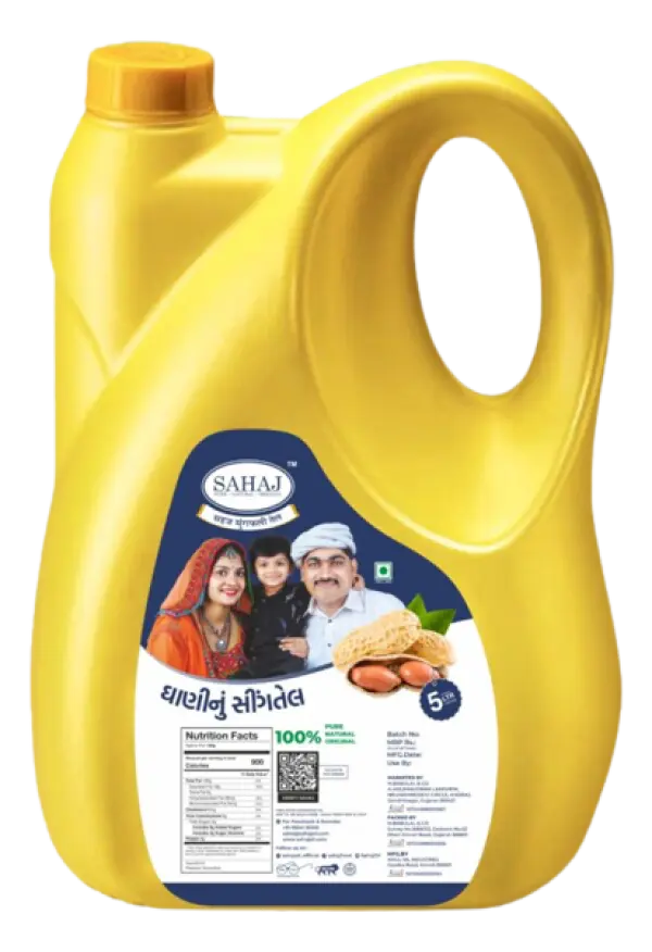 સહજ સીંગતેલ – 5Ltr
