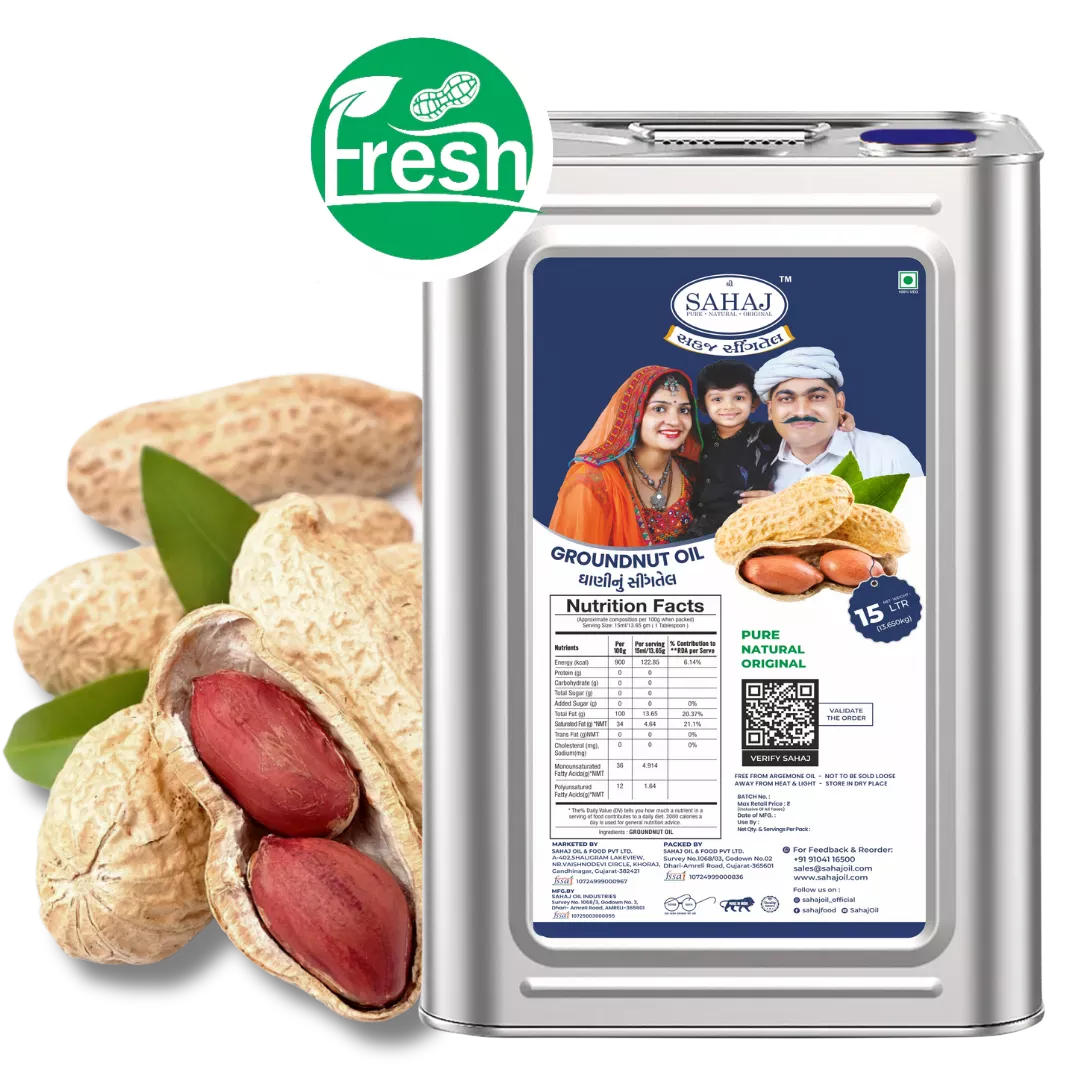 SAHAJ OIL (TIN) – 15L (13.65KG)